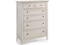 san simeon  rustic white chest   