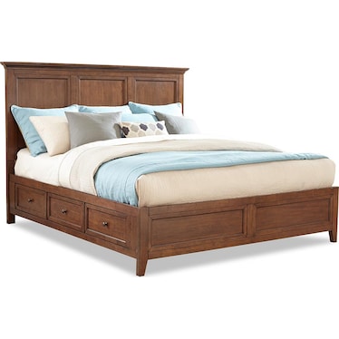 SAN SIMEON KING STORAGE BED