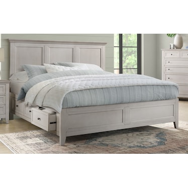 SAN SIMEON KING PANEL STORAGE BED