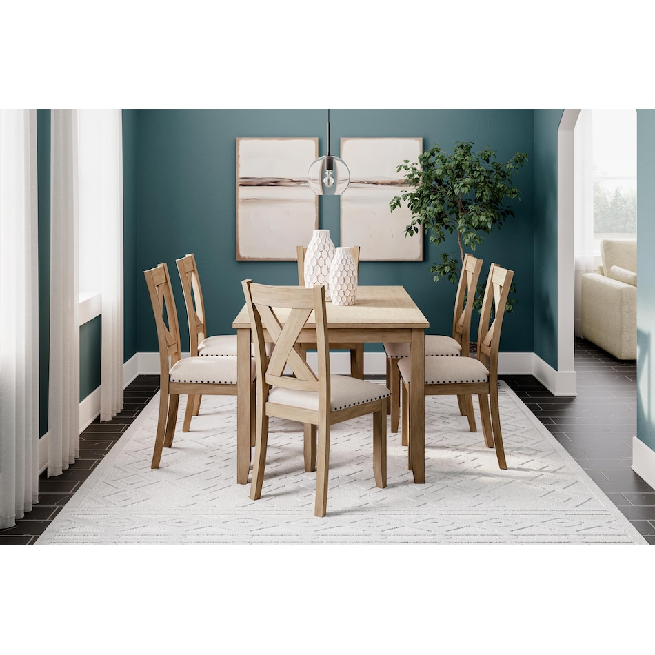 sanbriar brown dining set   
