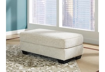 sandstone ottoman   