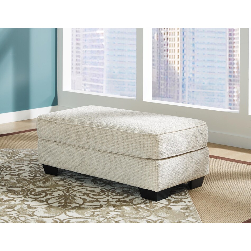 sandstone ottoman   