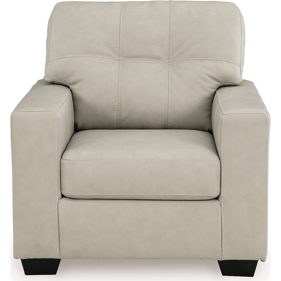 santorine bone leather chair   