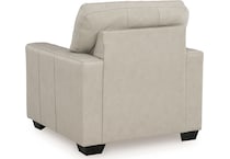 santorine bone leather chair   