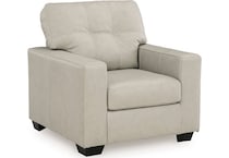 santorine bone leather chair   