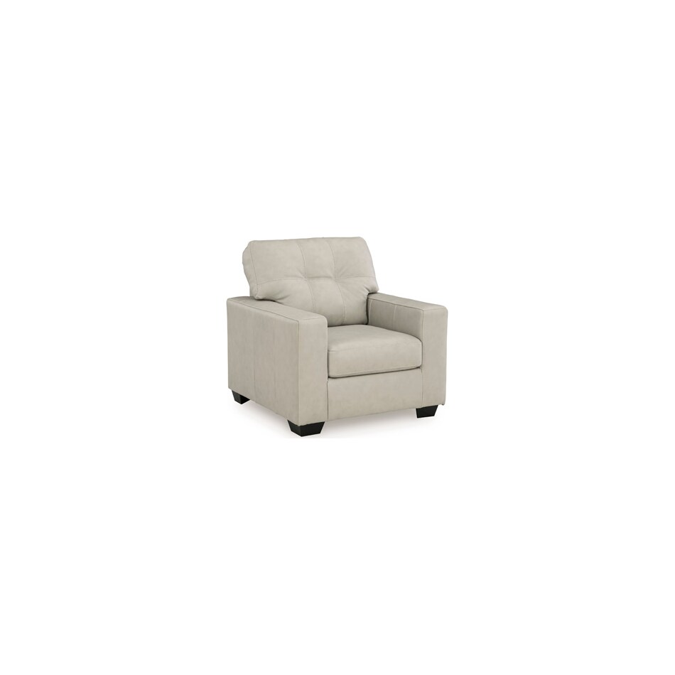 santorine bone leather chair   