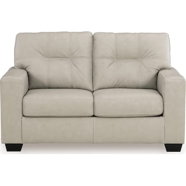 SANTORINE LEATHER LOVESEAT