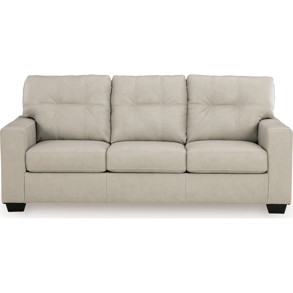 santorine bone leather sofa   