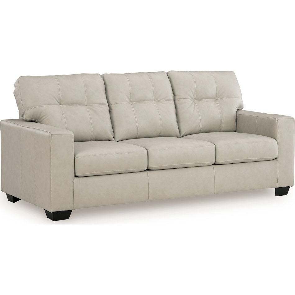 santorine bone leather sofa   