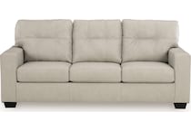 santorine bone leather sofa   