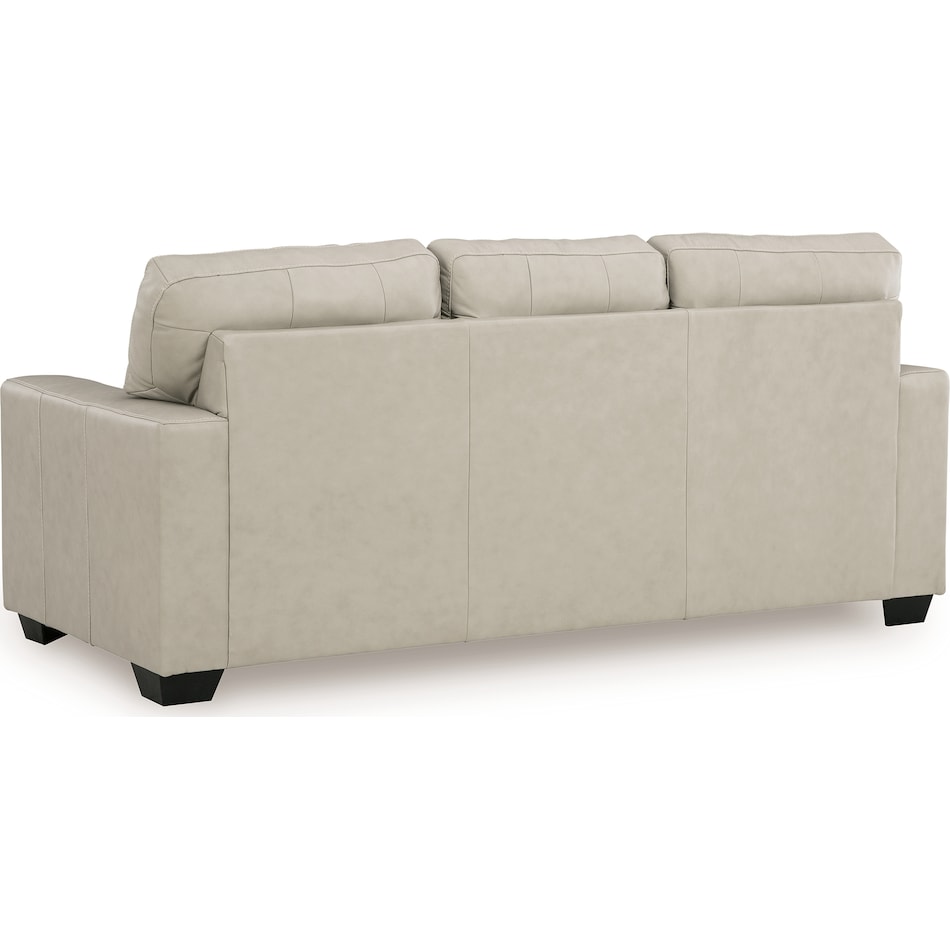 santorine bone leather sofa   