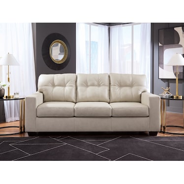 SANTORINE LEATHER SOFA