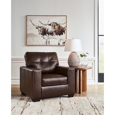 SANTORINE LEATHER CHAIR