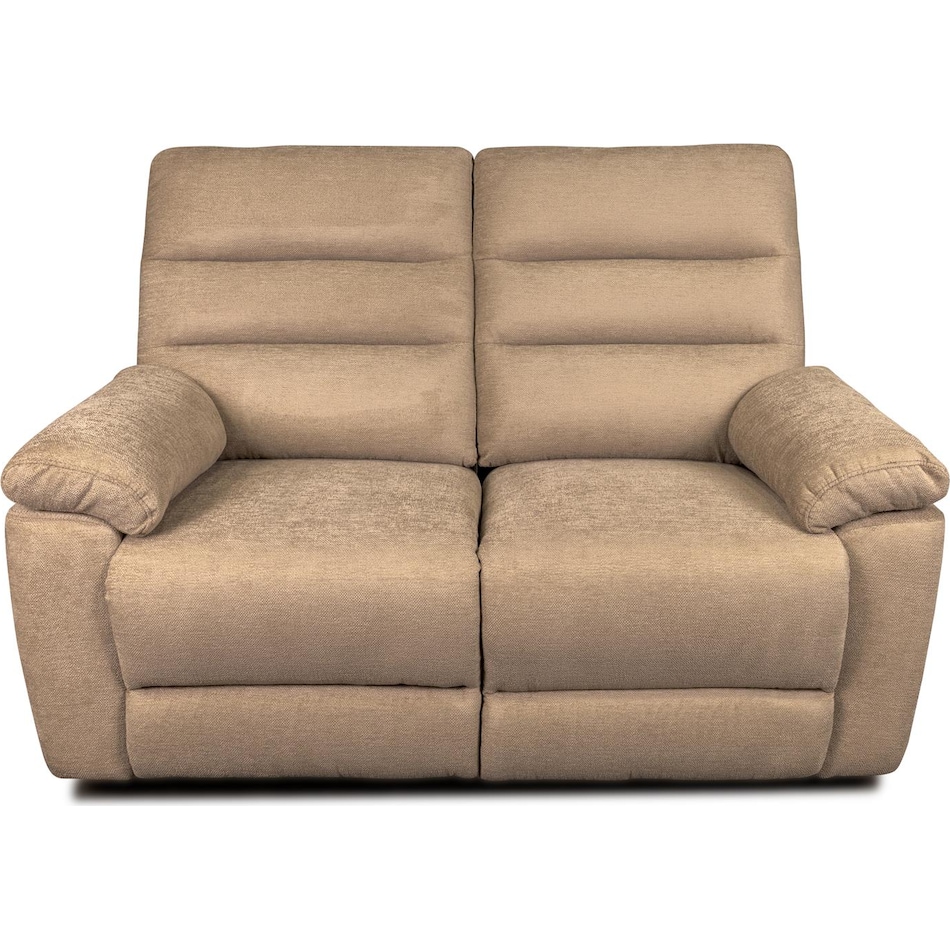 savannah brown reclining loveseat   