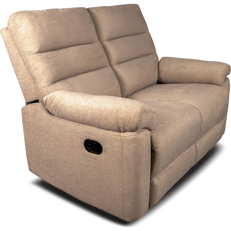 savannah brown reclining loveseat   