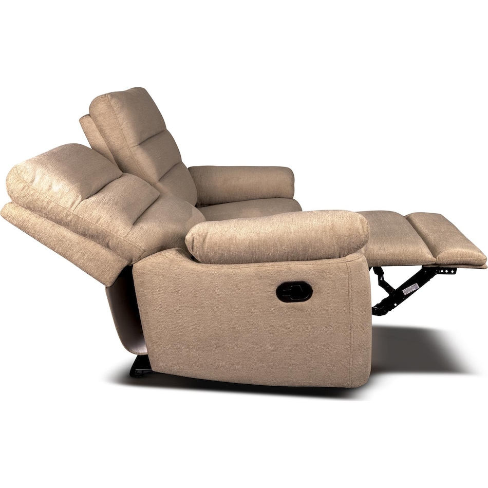 savannah brown reclining loveseat   