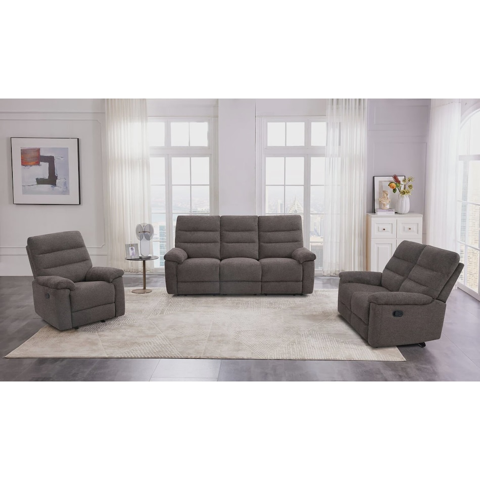 savannah brown reclining sofa   