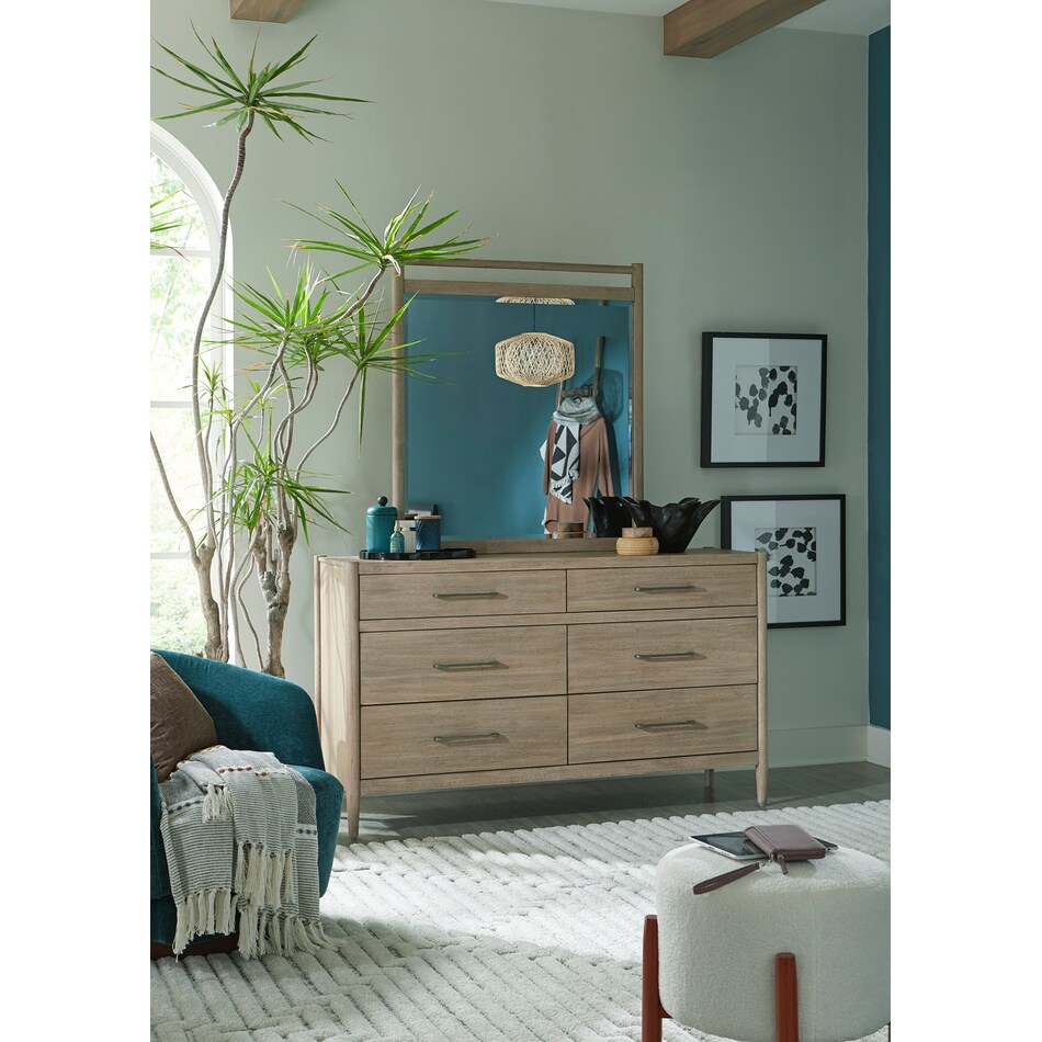 saylor beige mirror   