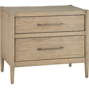 SAYLOR 2-DRAWER NIGHTSTAND