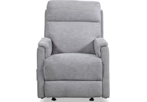 scheana moon gray swivel glider recliner   
