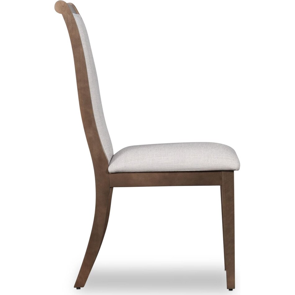 scottsdale wipe stained barn side chair   