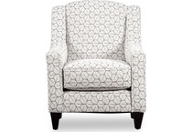 seneca grey white chair   