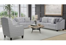 seneca grey white chair   