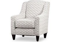 seneca grey white chair   