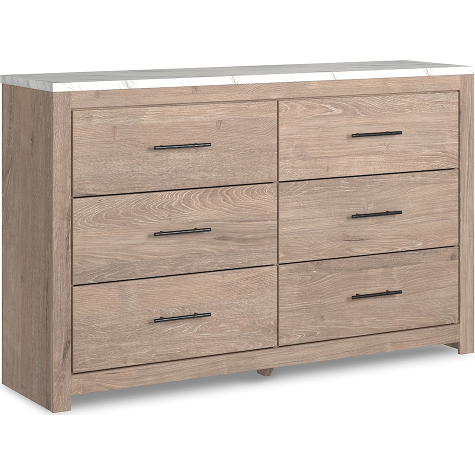 senniberg light brown dresser   