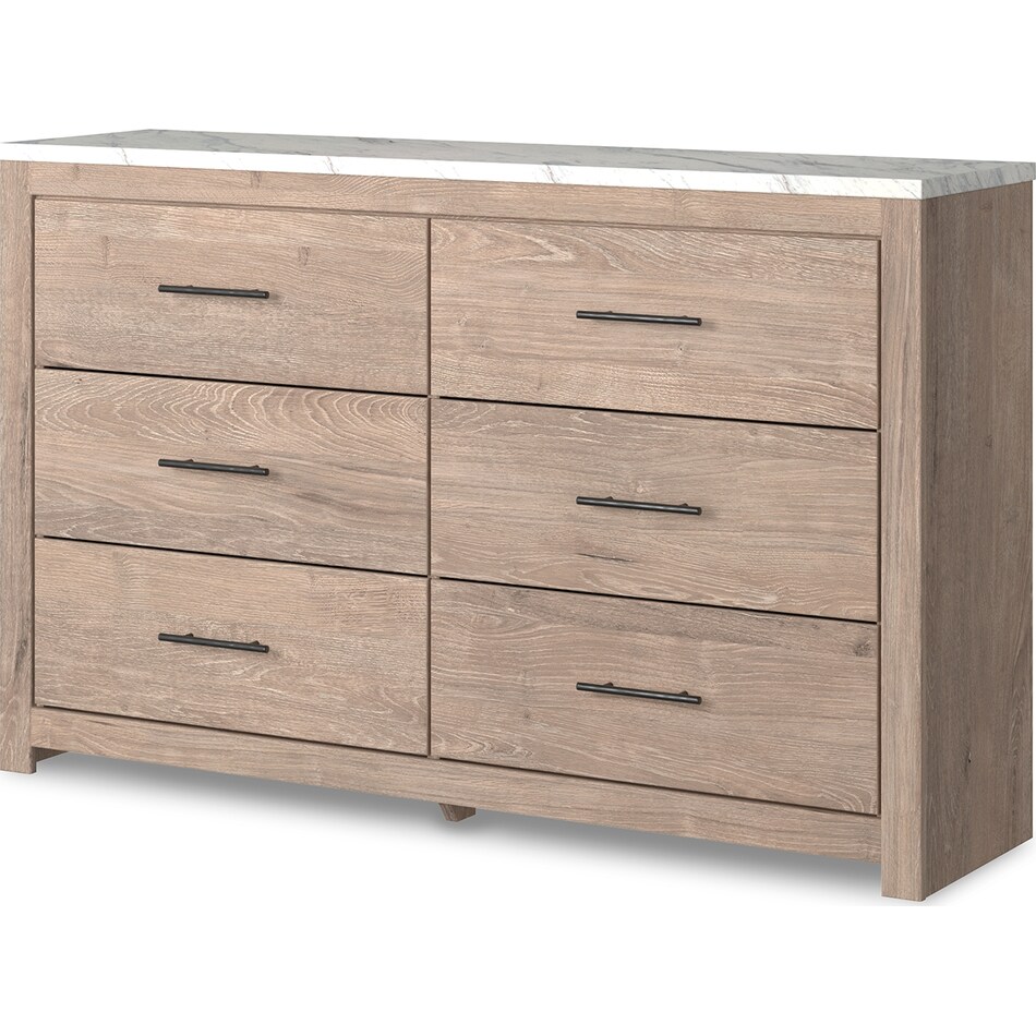 senniberg light brown dresser   