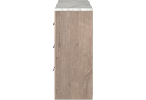 senniberg light brown dresser   