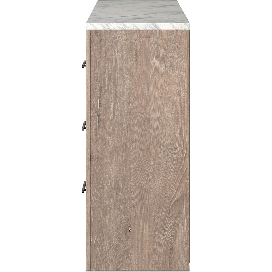 senniberg light brown dresser   