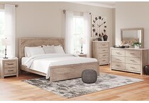 senniberg light brown nightstand   
