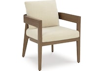 serene bay beige arm chair   