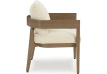 serene bay beige arm chair   