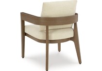 serene bay beige arm chair   