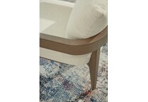 serene bay beige arm chair   