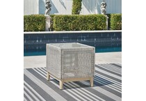 seton creek grey end table   