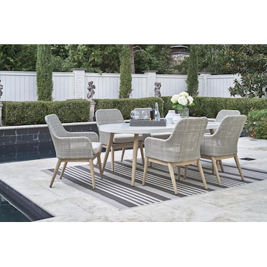 SETON 5-PC OUTDOOR DINING SET