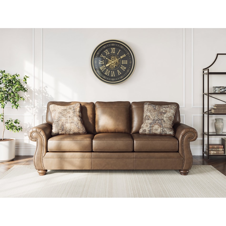 shadesburne brown sofa   