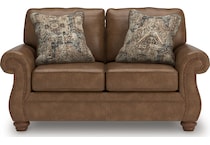 shadesburne earth loveseat   