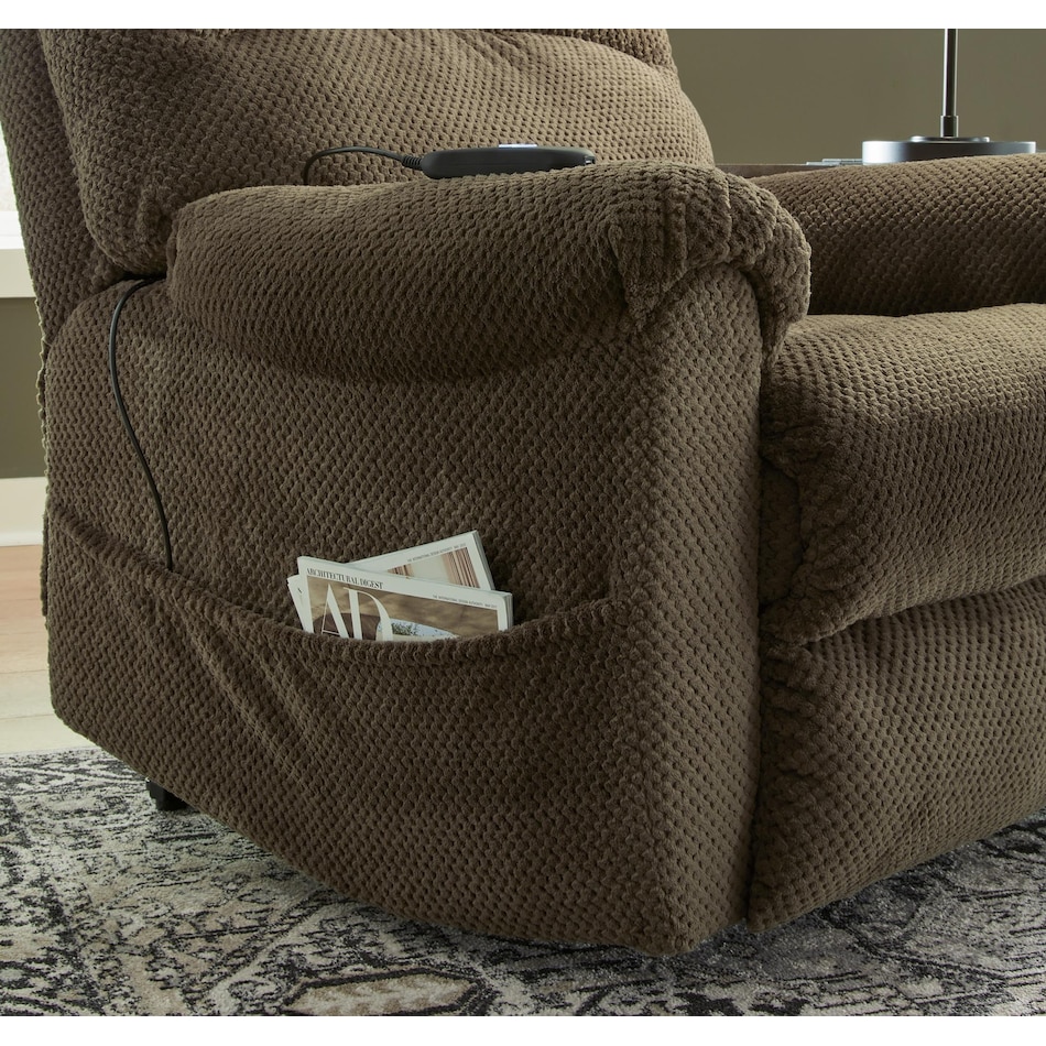 shadowboxer chocolate lift recliner   