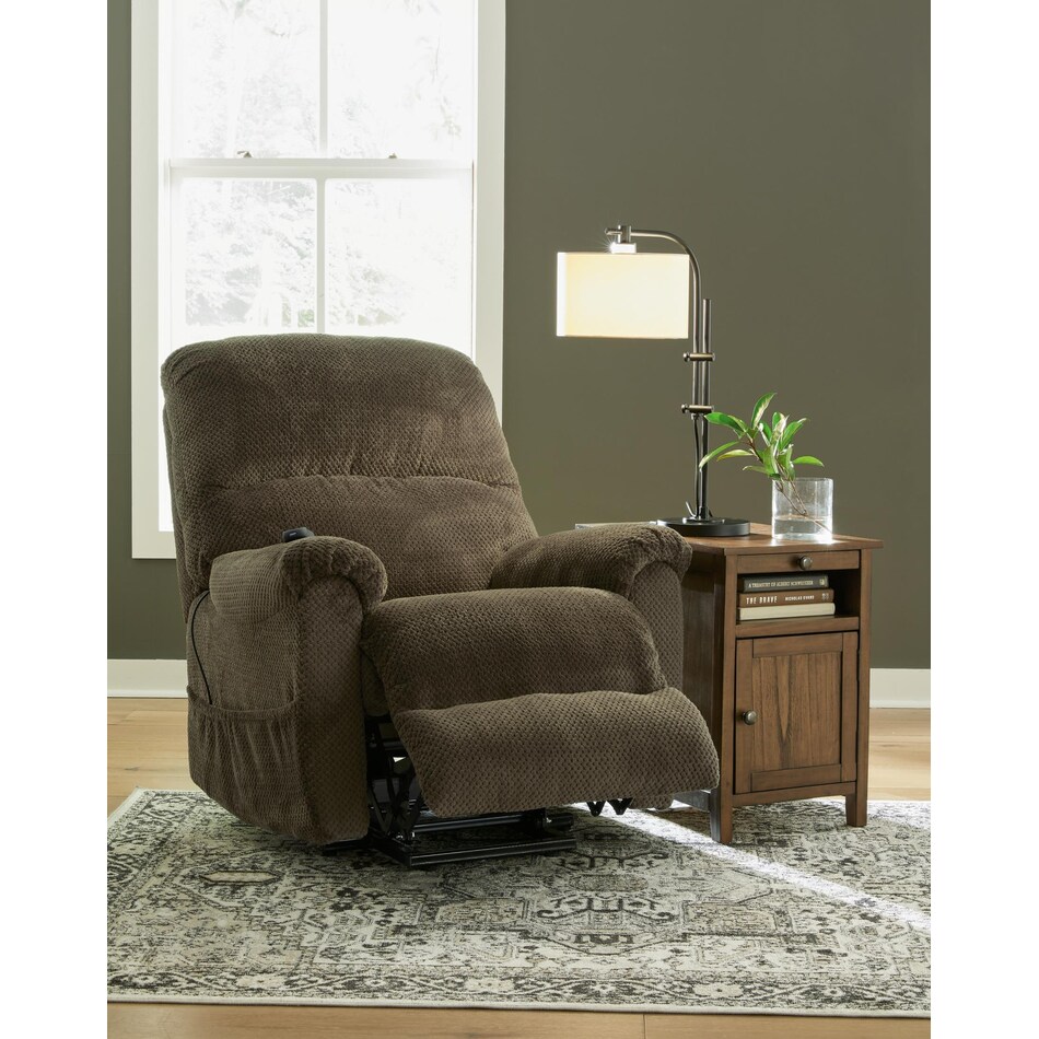 shadowboxer chocolate lift recliner   