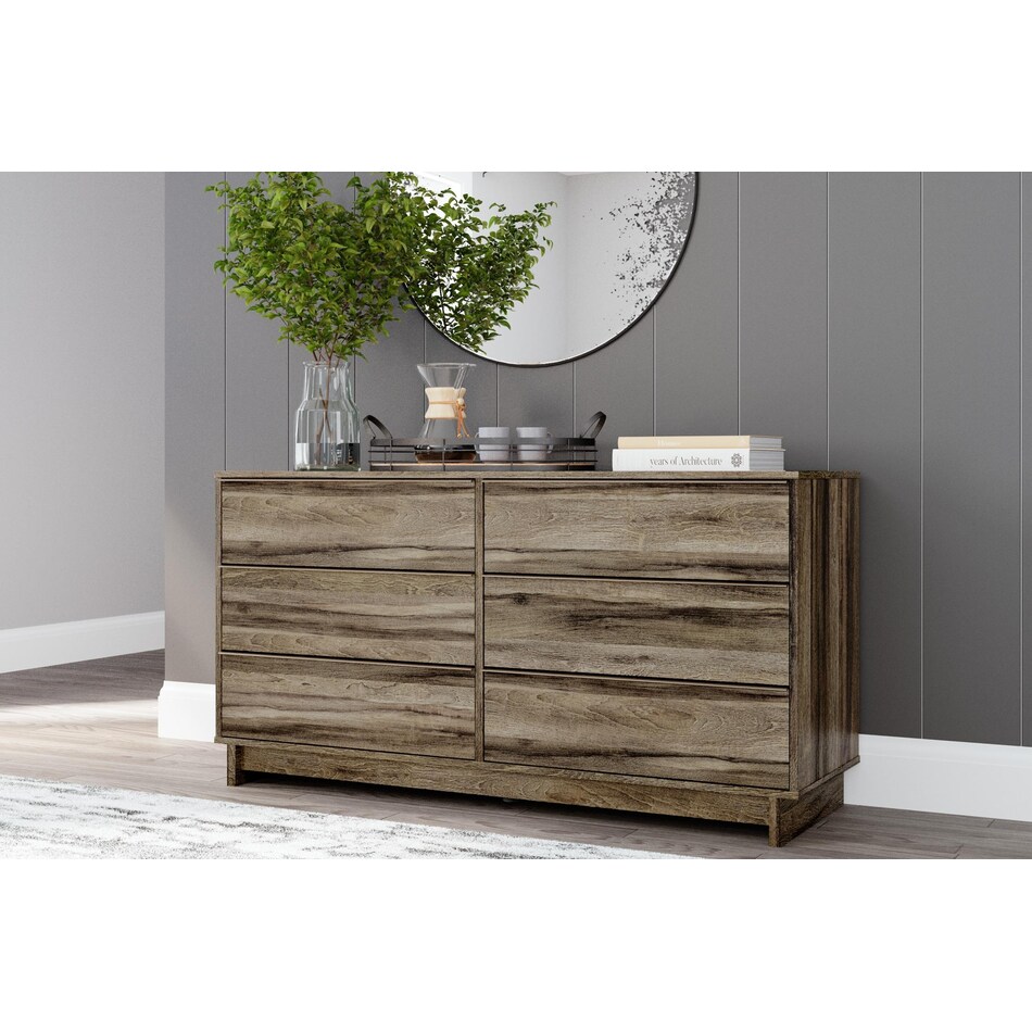 shalifer brown dresser   
