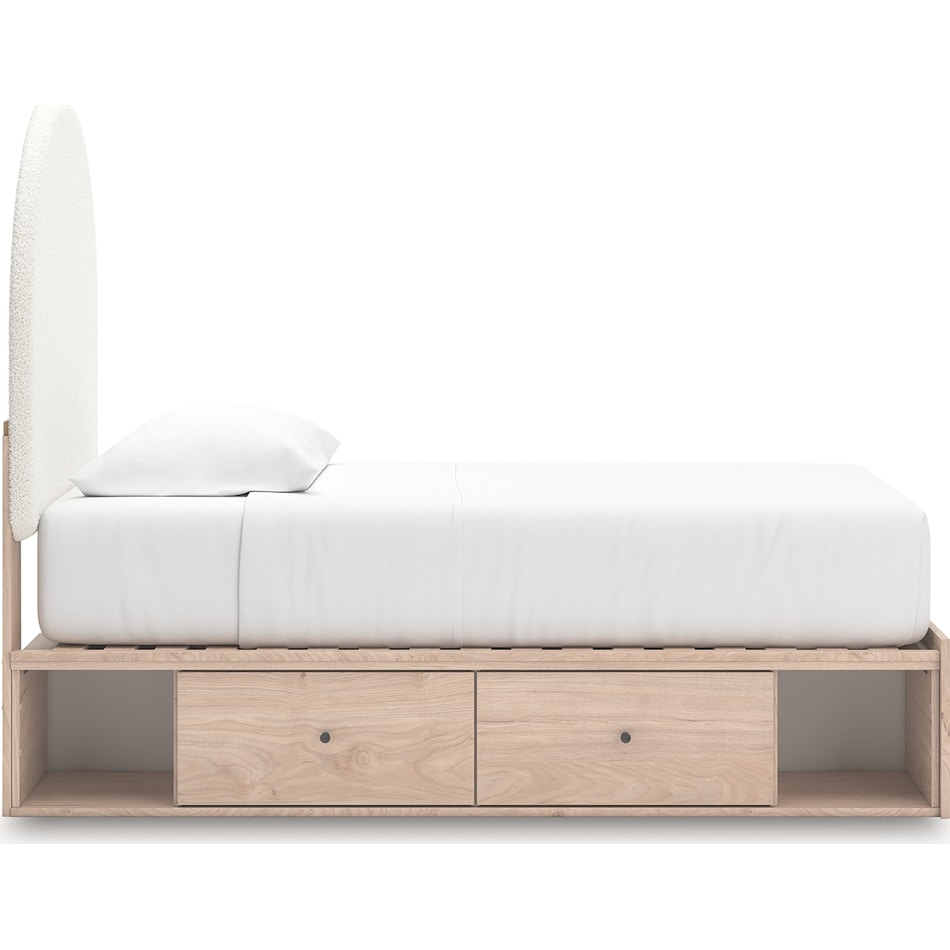 shapella tan & white package   