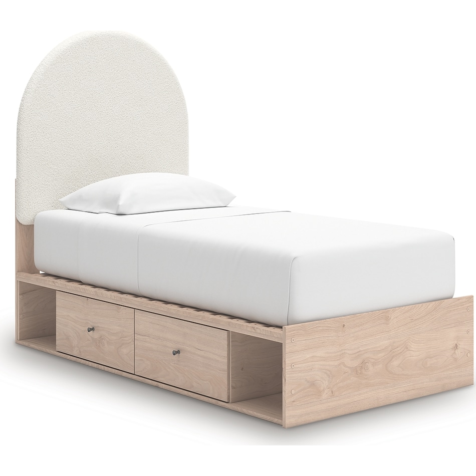 shapella tan & white package   