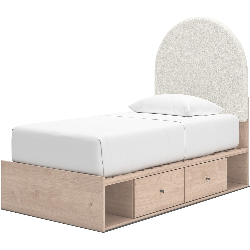 shapella tan & white package   