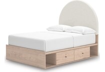 shapella tan and white package   