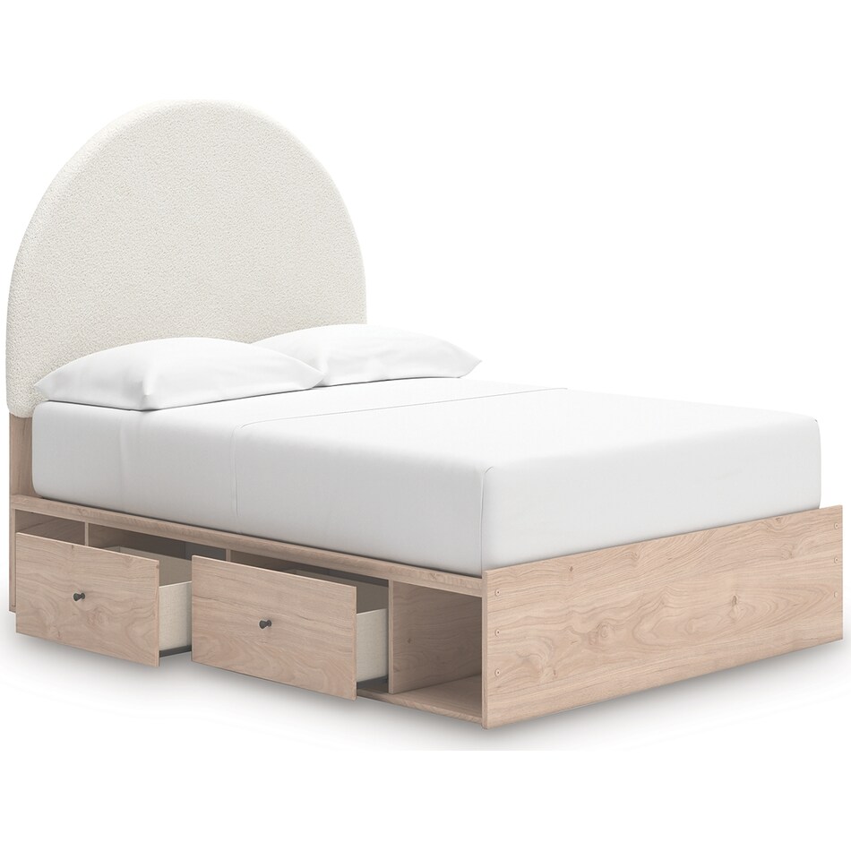 shapella tan and white package   