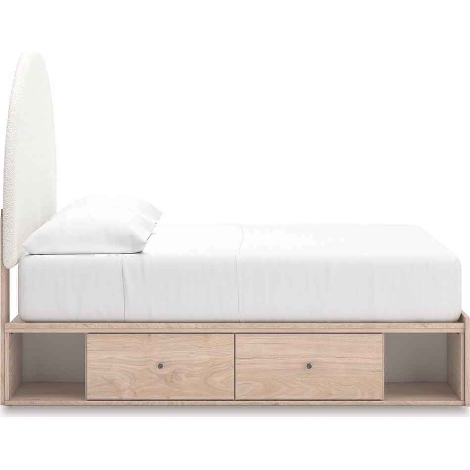 shapella tan and white package   